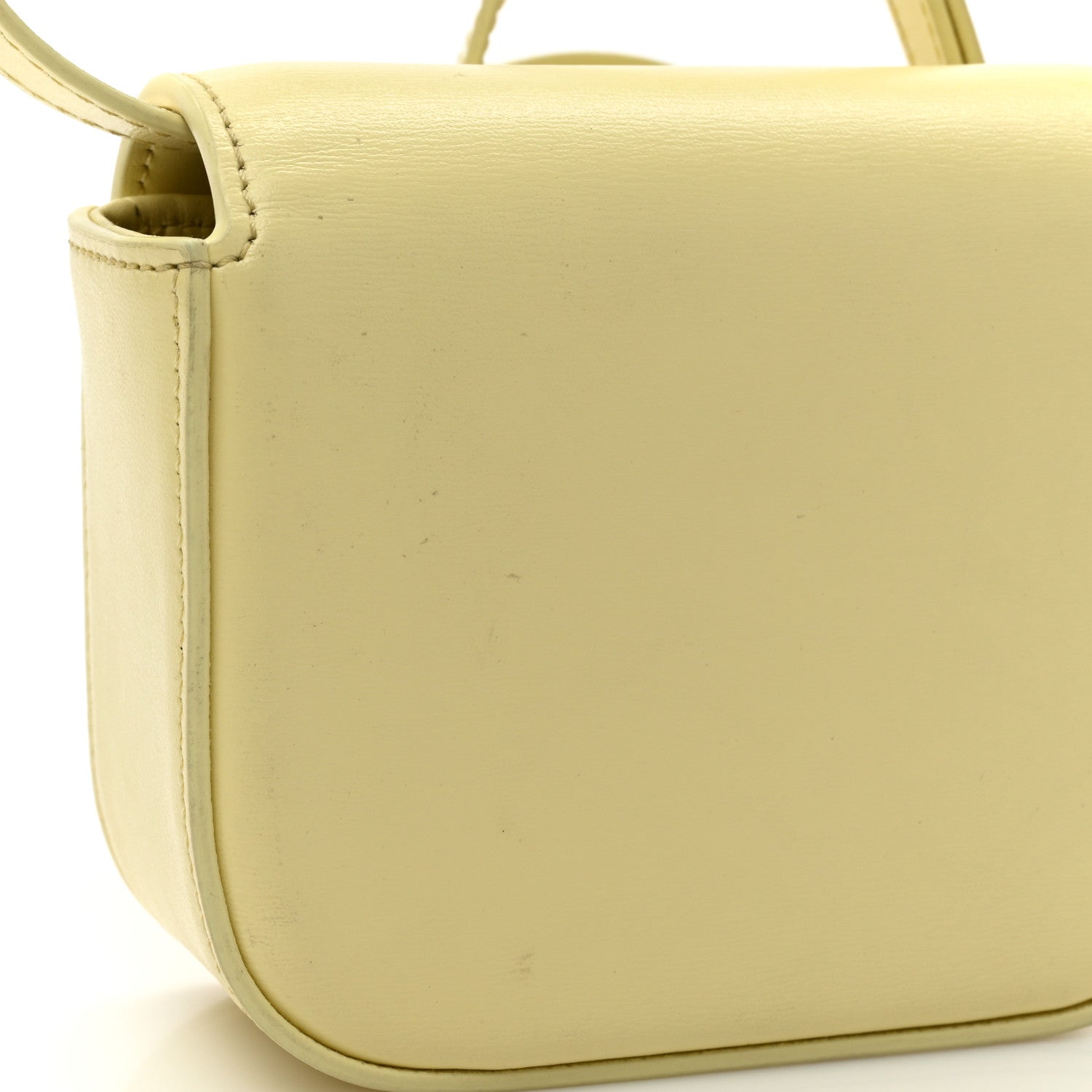 Celine Shiny Calfskin Mini Claude Almond Green 12 of 15
