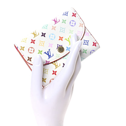 Louis Vuitton LV X TM Monogram Multicolor Rosalie Coin Purse White Kawaii Pink 2 of 6