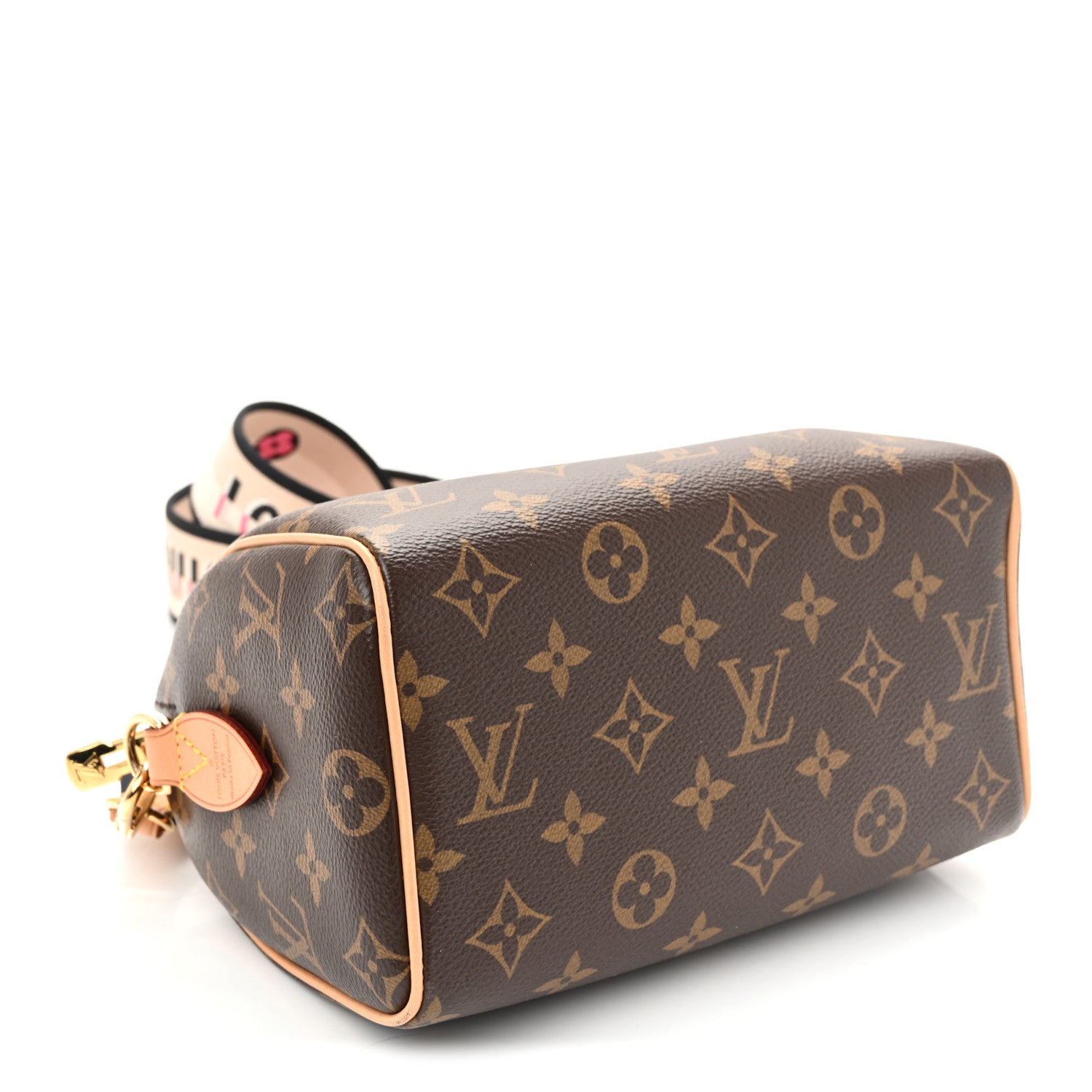 Louis Vuitton Monogram Speedy Bandouliere 20 Black 4 of 9