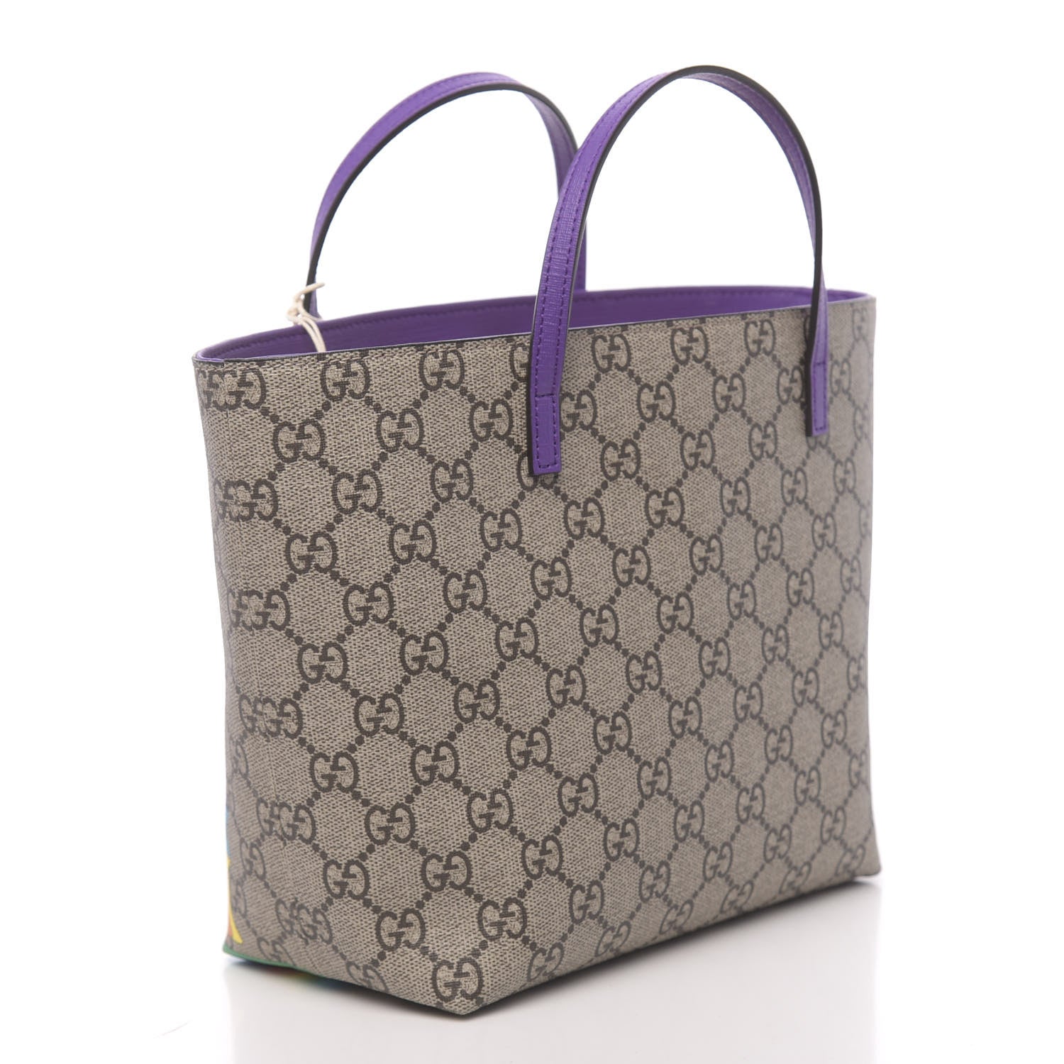 Gucci GG Supreme Monogram Kids Tote 3 of 10