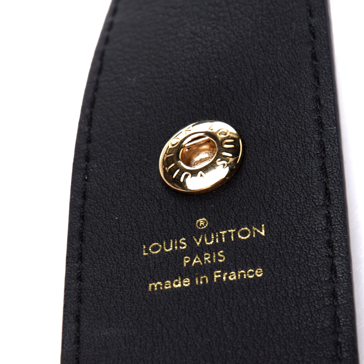 Monogram Adjustable Bandouliere Shoulder Strap Black