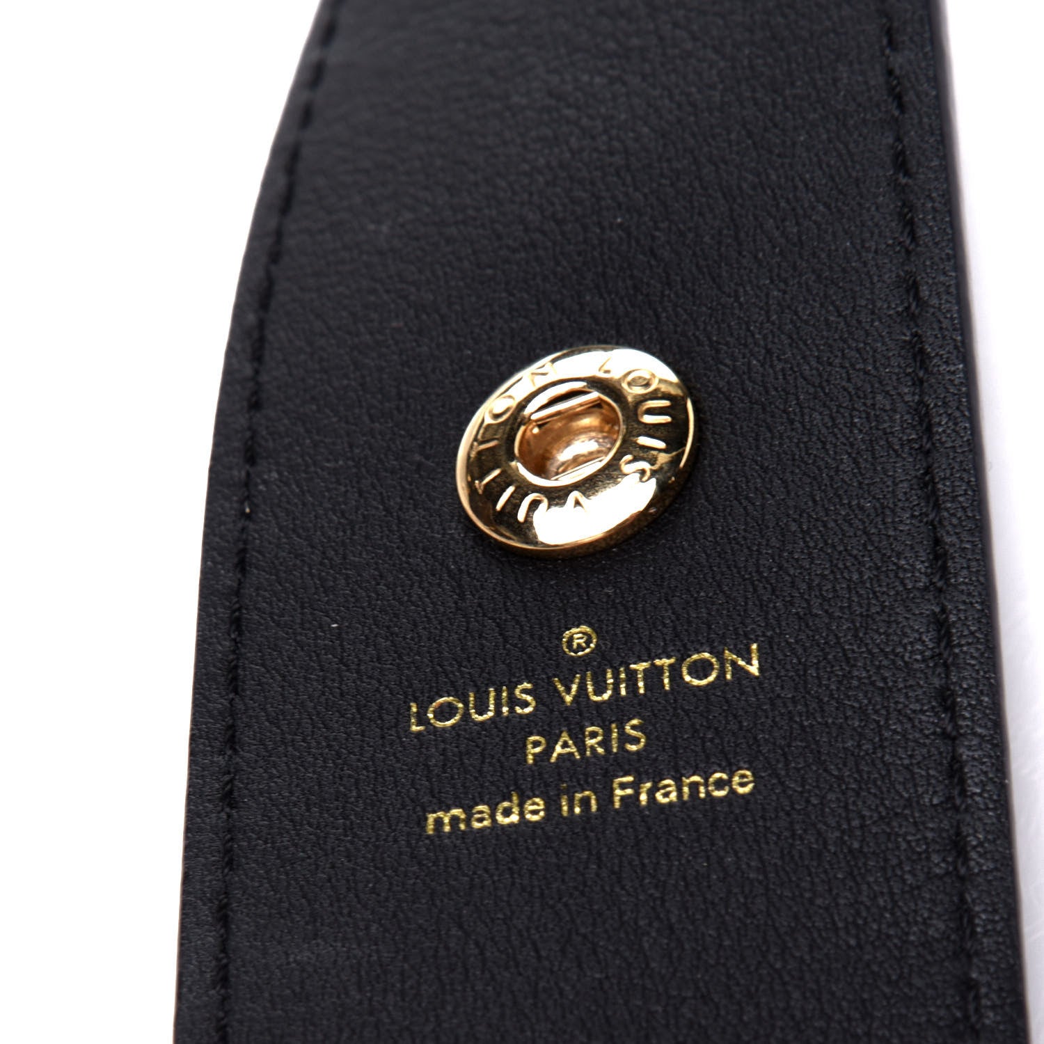 Louis Vuitton Monogram Adjustable Bandouliere Shoulder Strap Black 3 of 4