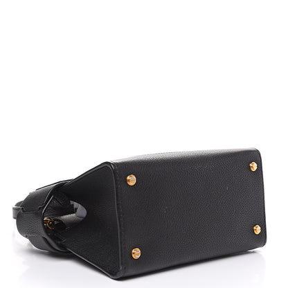 Givenchy Grained Calfskin Mini Horizon Satchel Black 3 of 11