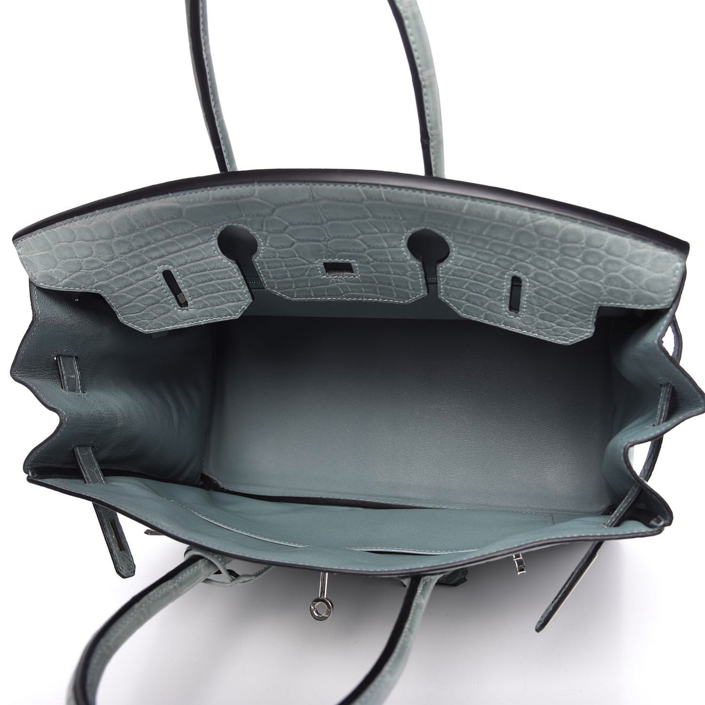 Matte Alligator Birkin 35 Ciel