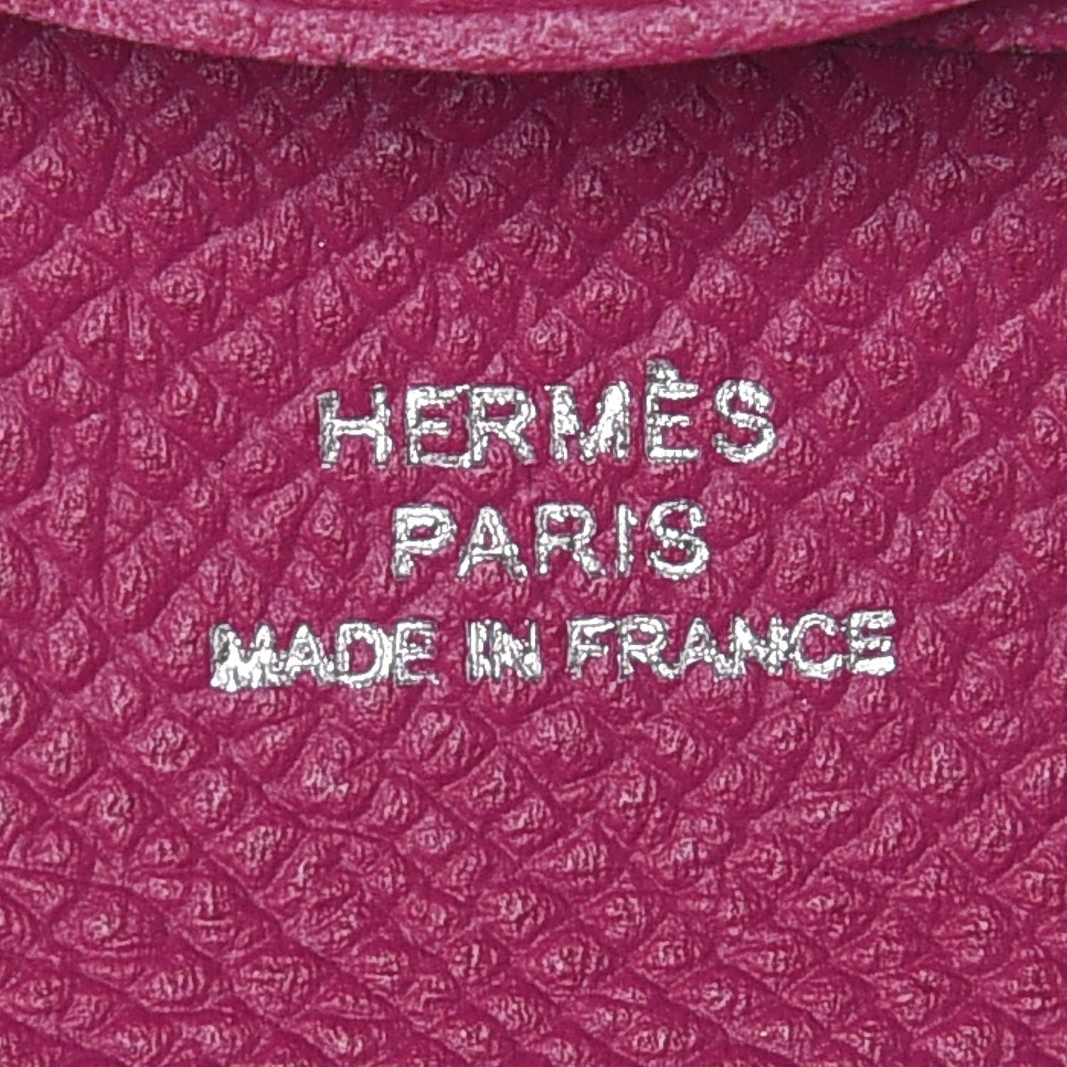 Hermes Epsom Bastia Coin Purse Rose Pourpre 5 of 8