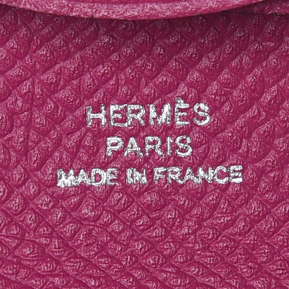 Hermes Epsom Bastia Coin Purse Rose Pourpre 5 of 8