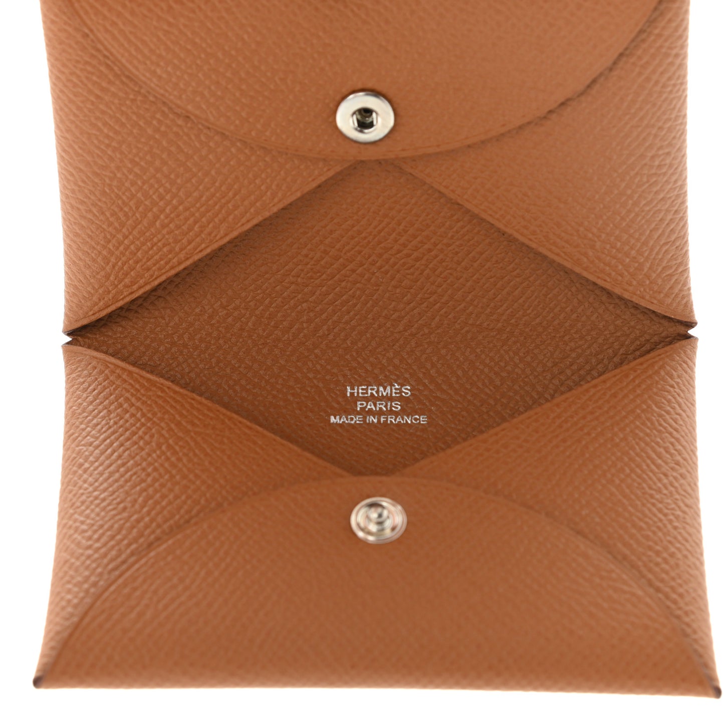 Epsom Calvi Card Case Gold