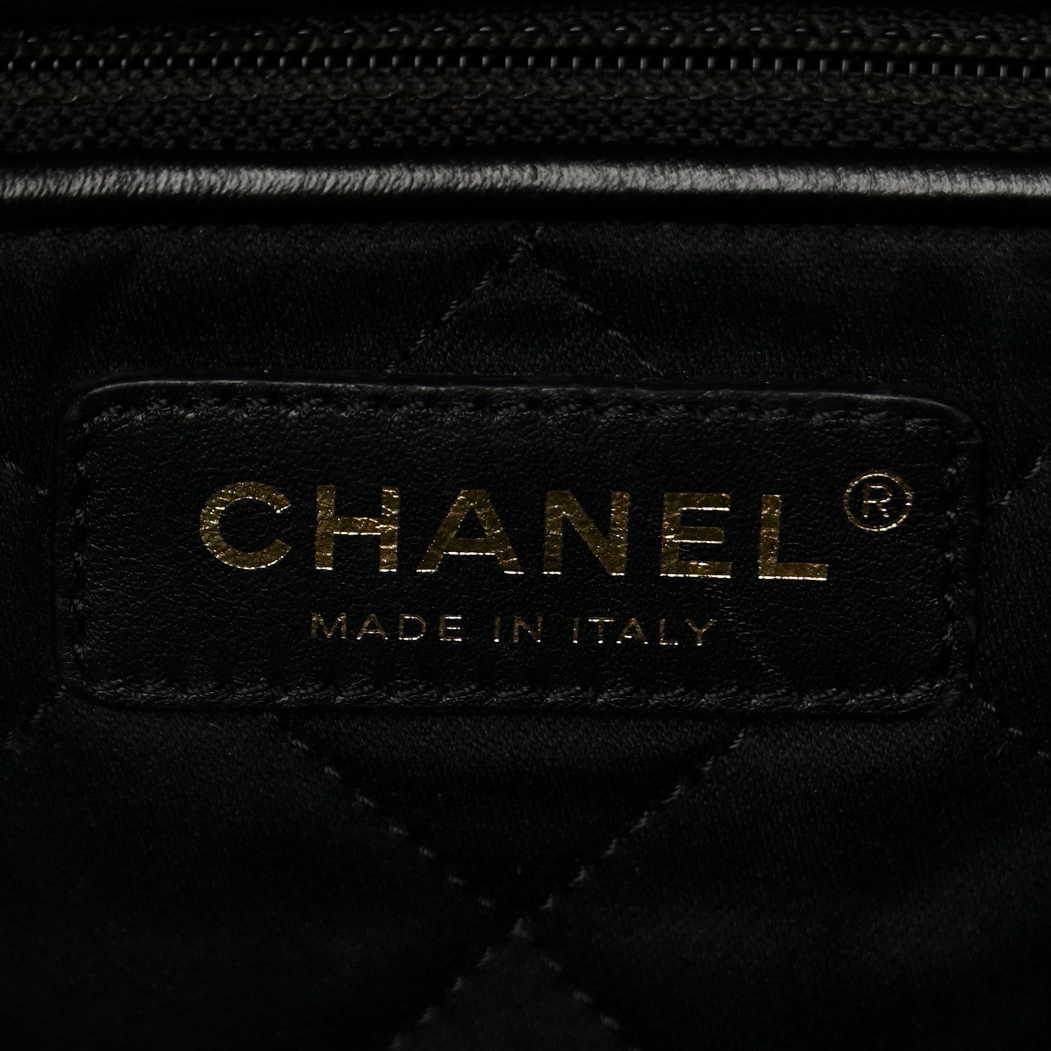 Chanel Shiny Calfskin Quilted Small Chanel 22 Black 7 of 11