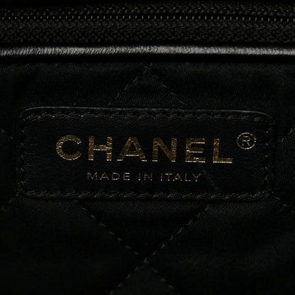 Chanel Shiny Calfskin Quilted Small Chanel 22 Black 7 of 11