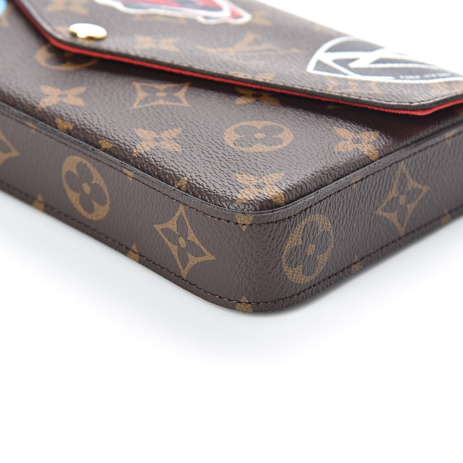 Louis Vuitton Monogram World Tour Pochette Felicie 8 of 9