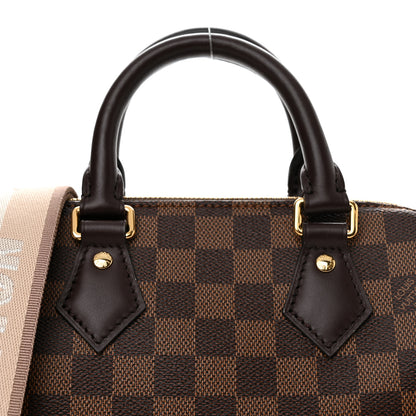 Louis Vuitton Damier Ebene Speedy Bandouliere 20 7 of 9