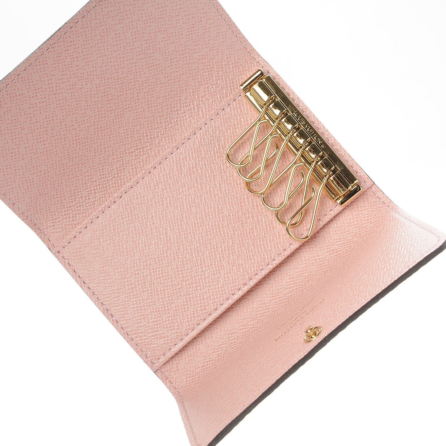 Monogram Multicles 6 Key Holder Rose Ballerine