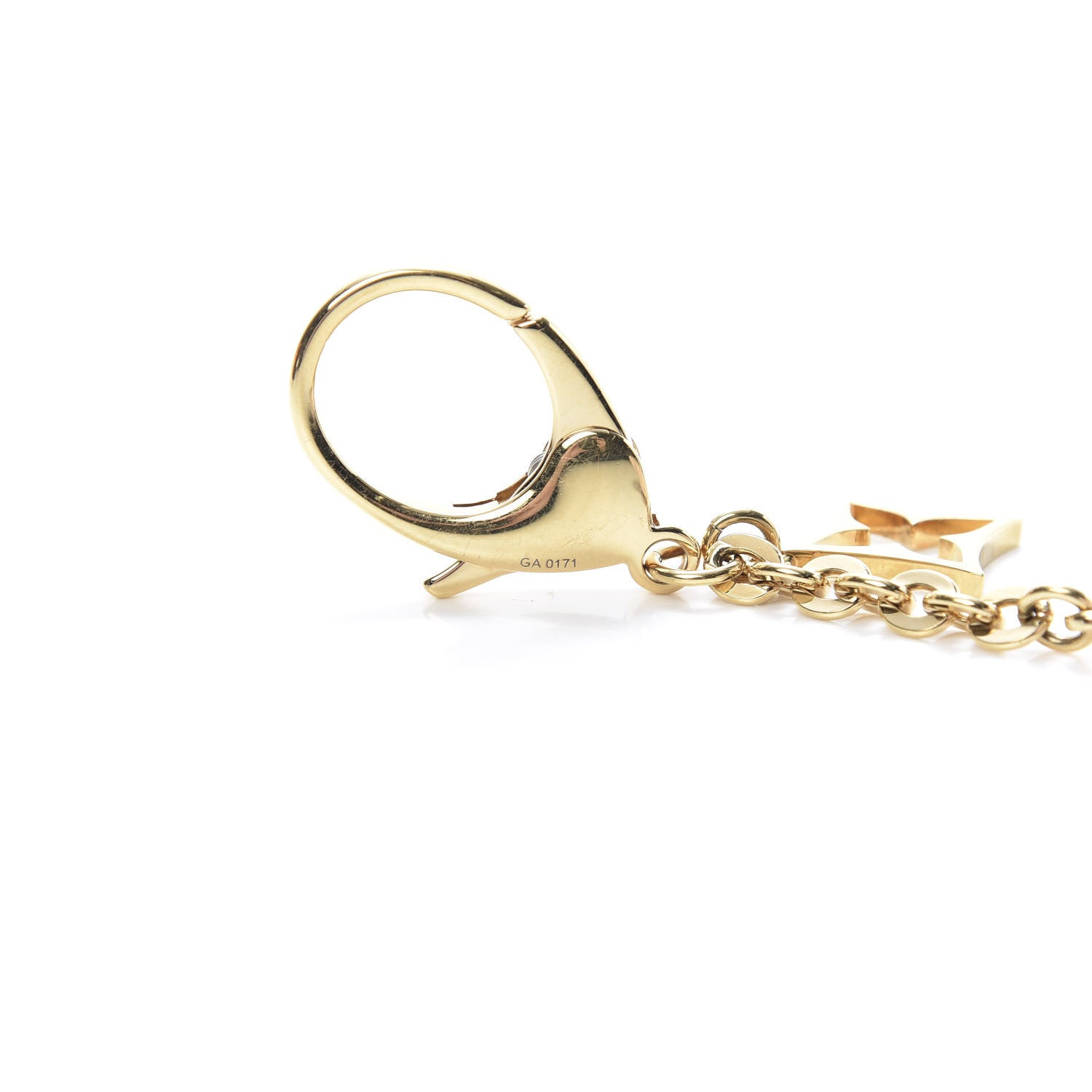 Louis Vuitton Monogram Flower Bag Charm Key Holder Dore 4 of 5