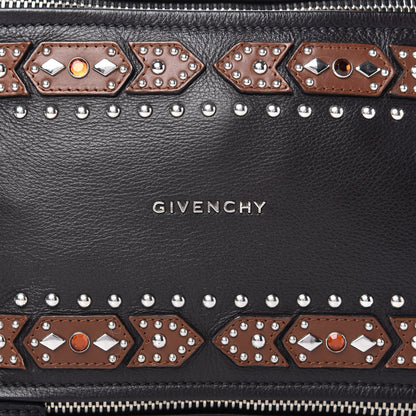 Givenchy Calfskin Small Studded Pandora Black Brown 10 of 10