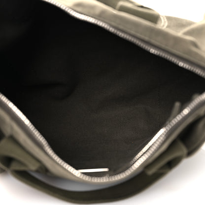 Prada Canapa Logo Saint Barth Boston Bag Militare 5 of 12