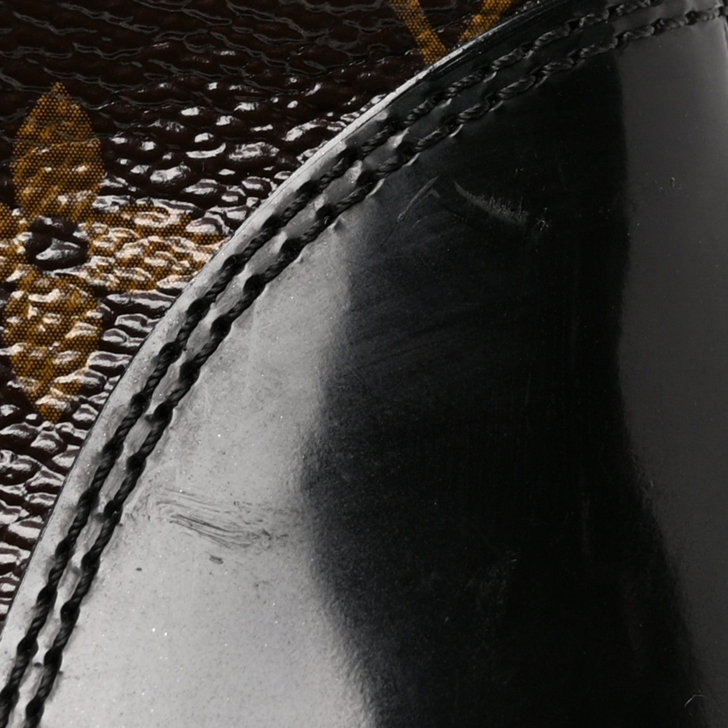 Louis Vuitton Patent Calfskin Monogram Star Trail Ankle Boots 35 Black 10 of 12