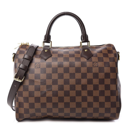 Louis Vuitton Damier Ebene Speedy Bandouliere 30 1 of 11