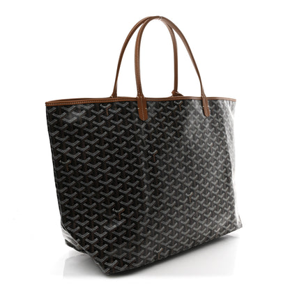 Goyard Goyardine Saint Louis GM Black Gold 3 of 11