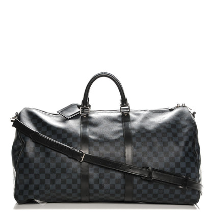 Louis Vuitton Damier Cobalt Keepall Bandouliere 55 1 of 7