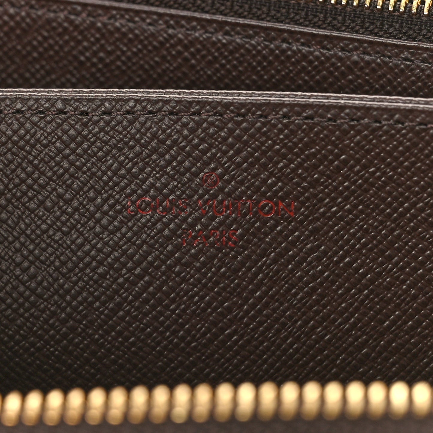 Damier Ebene Zippy Wallet
