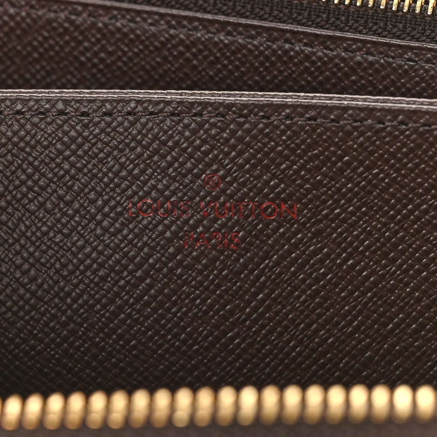 Louis Vuitton Damier Ebene Zippy Wallet 6 of 8