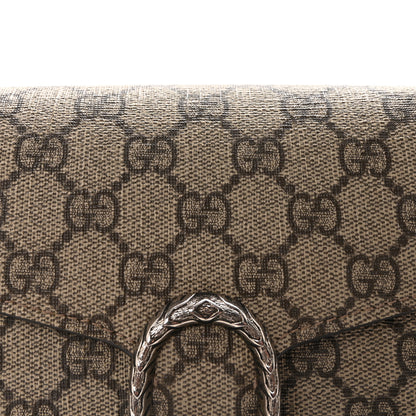 Gucci GG Supreme Monogram Mini Dionysus Chain Wallet Beige Taupe 7 of 9