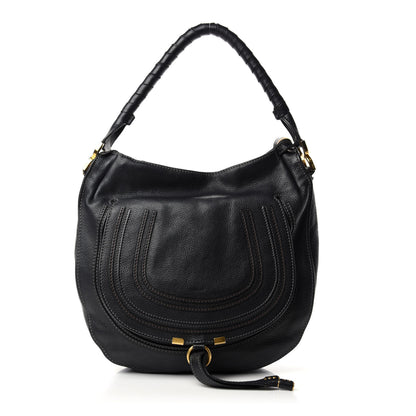 Chloe Calfskin Medium Marcie Hobo Black 1 of 10