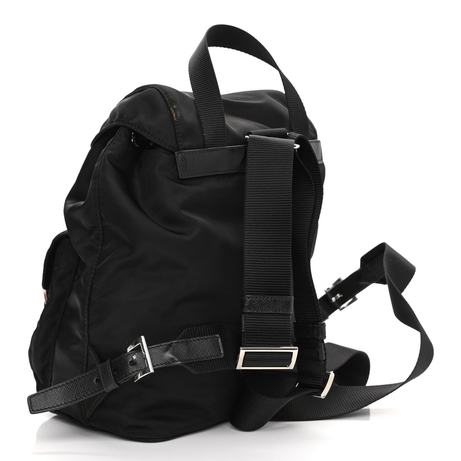 Prada Tessuto Nylon Vela Small Backpack Black 3 of 11