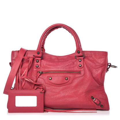 Balenciaga Agneau Classic Hardware City Rose Thulian 1 of 12
