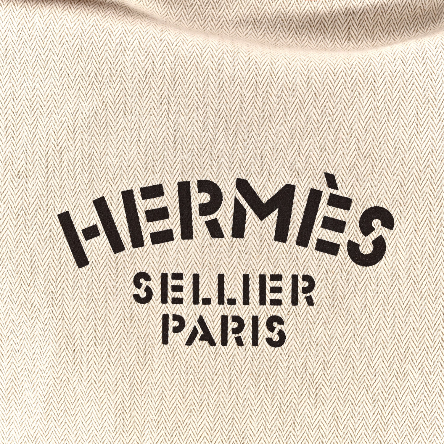 Hermes Canvas Swift Aline Grooming Bag Gold 6 of 10