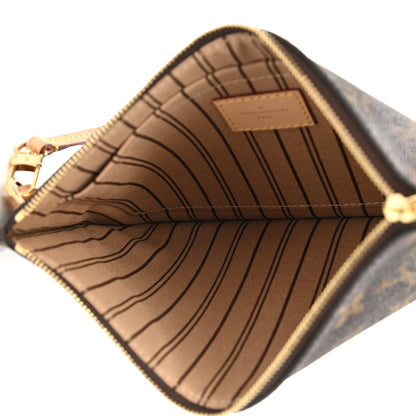 Louis Vuitton Monogram Neverfull MM GM Pochette 5 of 7