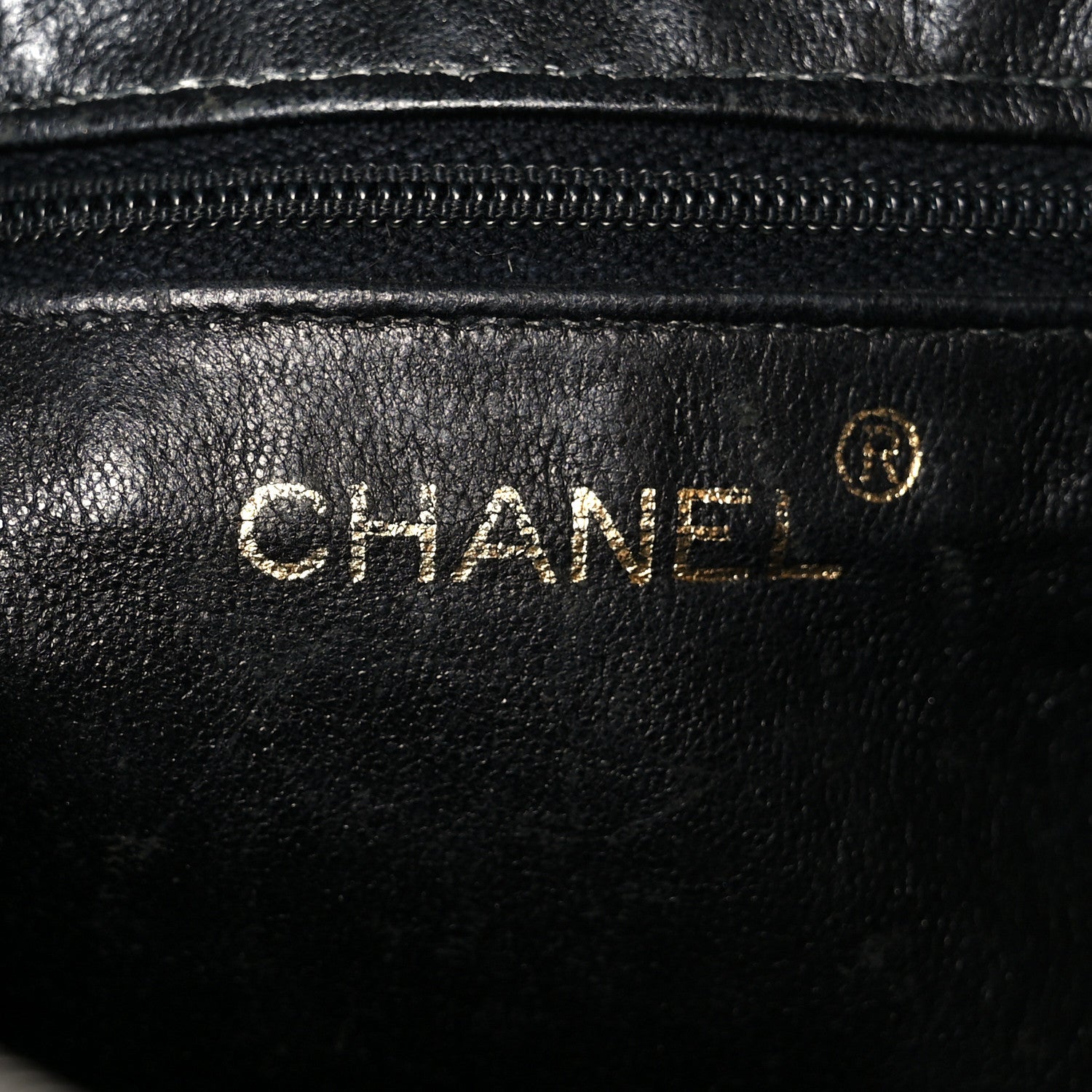 Chanel Lambskin Quilted Small Diamond CC Camera Case Black 6 of 11