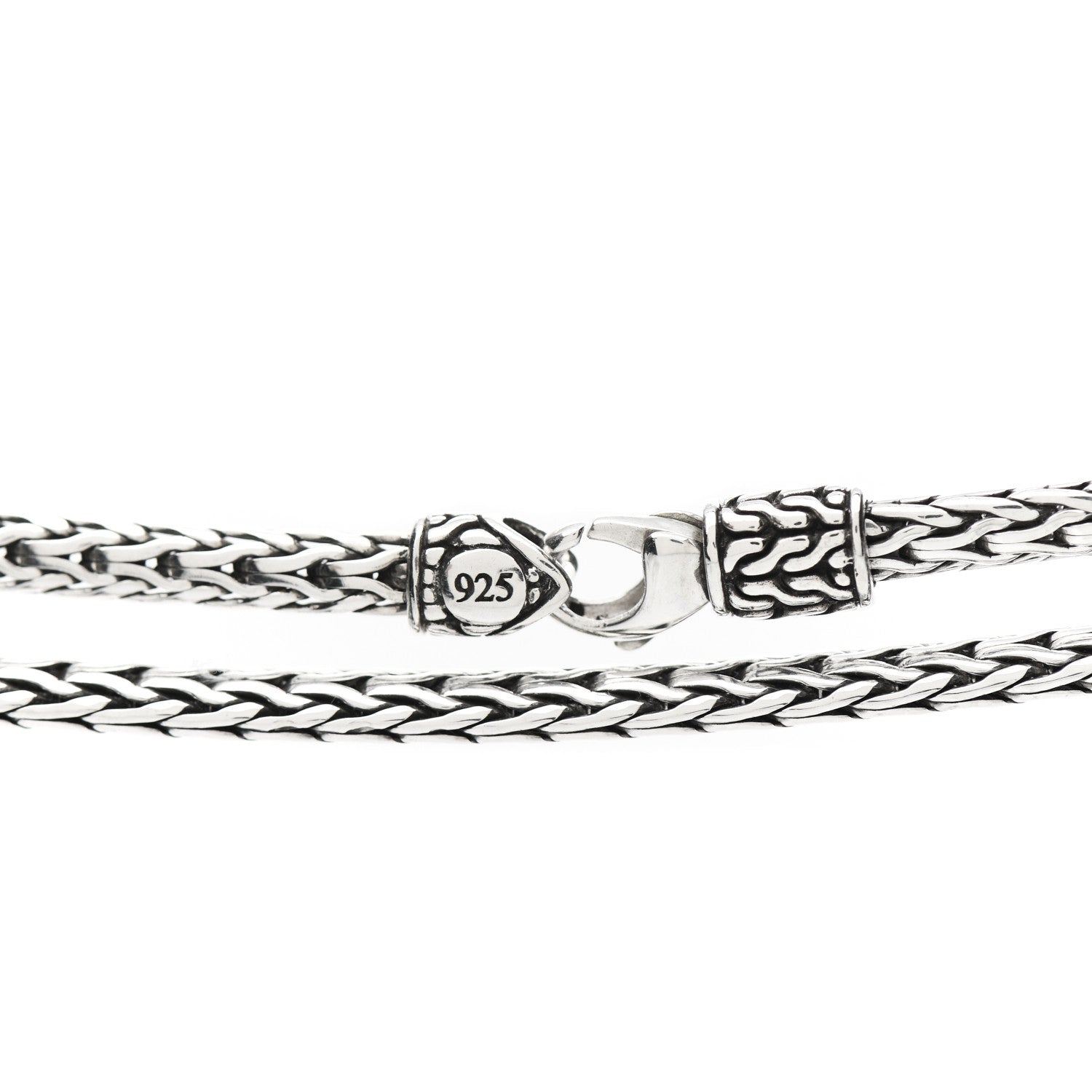 John Hardy Sterling Silver 3.5mm Classic Chain Necklace 72" 5 of 5