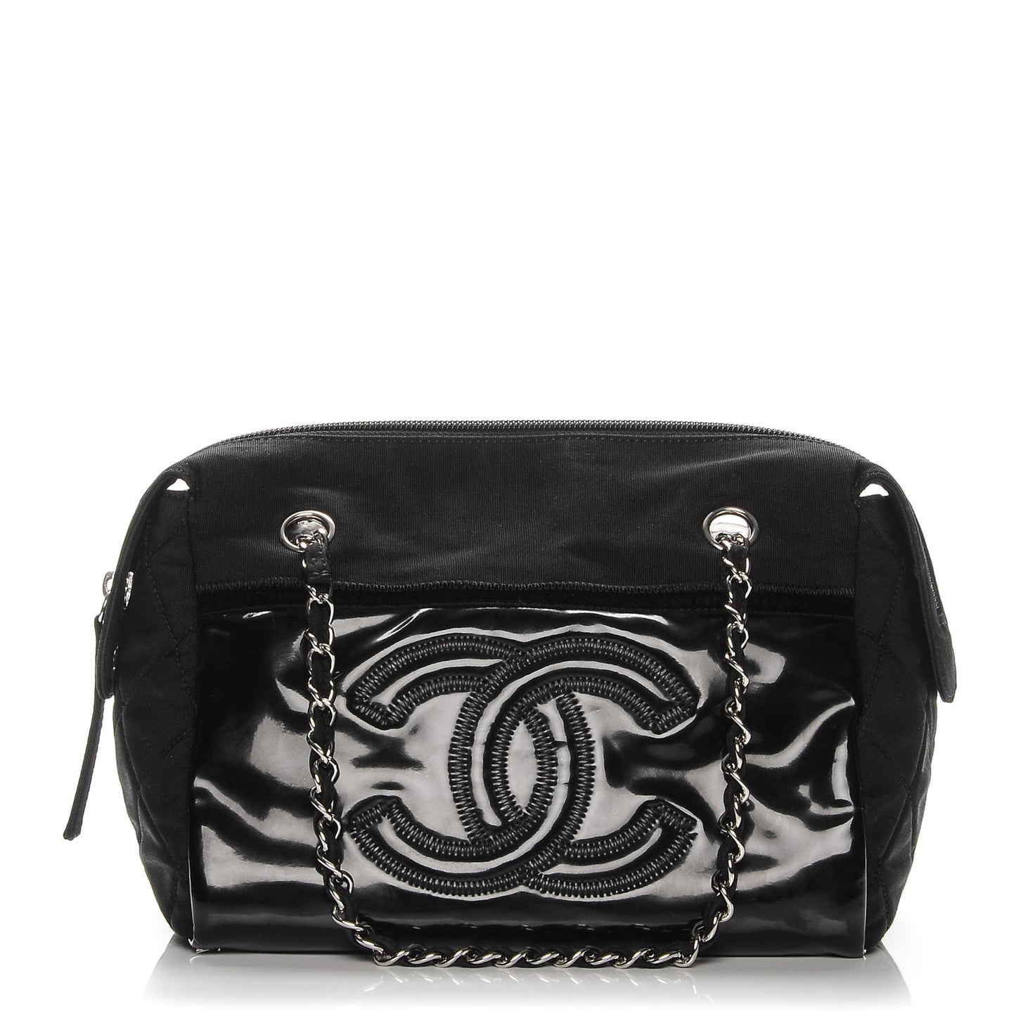 Vinyl Stretch Spirit Bowler Black