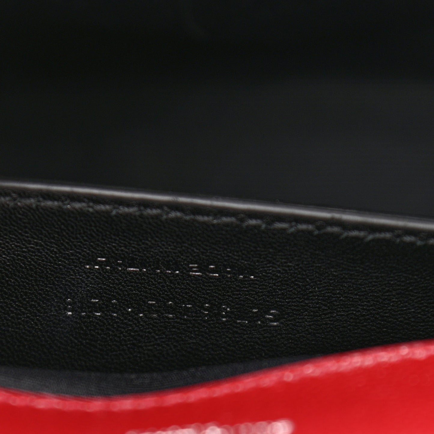 Grain De Poudre Medium Monogram Kate Satchel Dark Red
