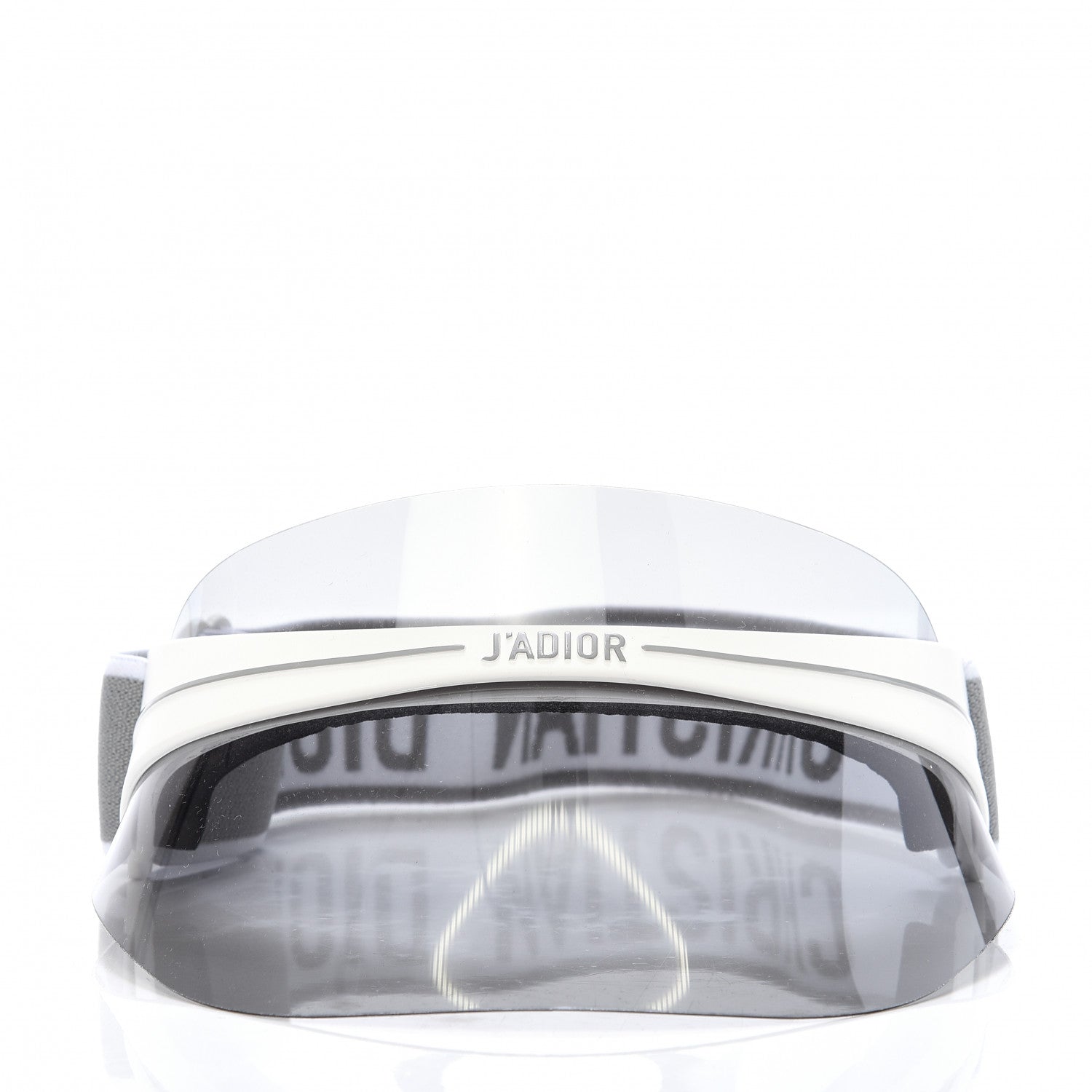 Christian Dior Mirrored DiorClub1 Sun Visor Grey 3 of 8