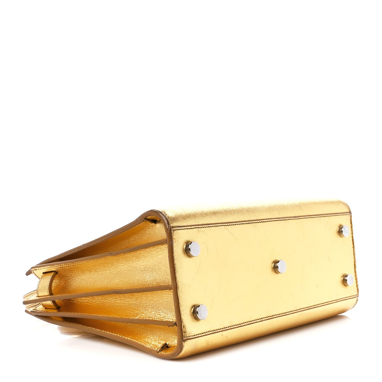 Saint Laurent Metallic Calfskin Baby Sac De Jour Ciad 4 of 13