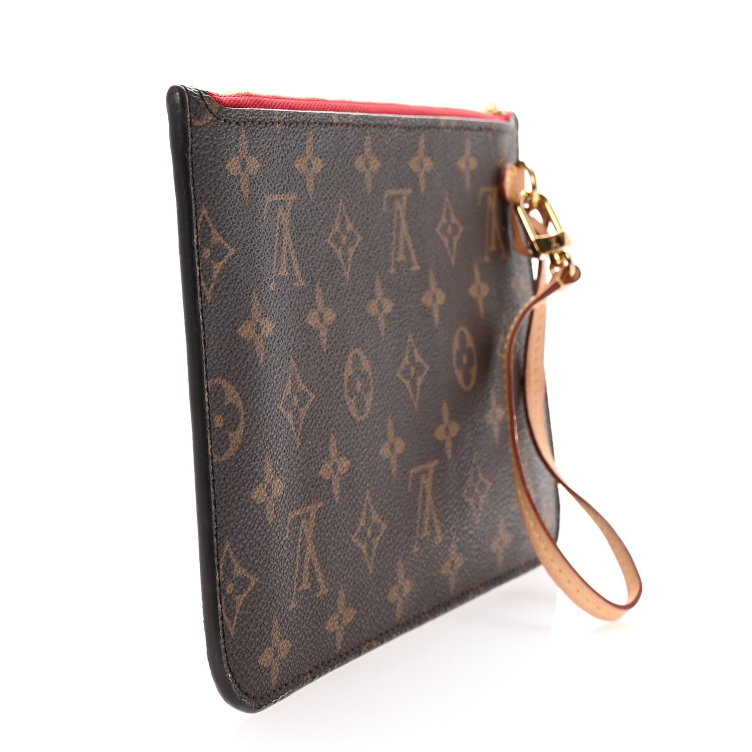 Louis Vuitton Monogram Neverfull MM GM Pochette Cherry 3 of 6