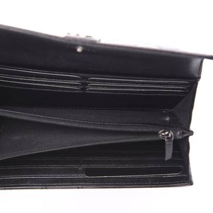 Chanel Patent Calfskin Quilted Boy Flap Wallet Burgundy 4 of 12