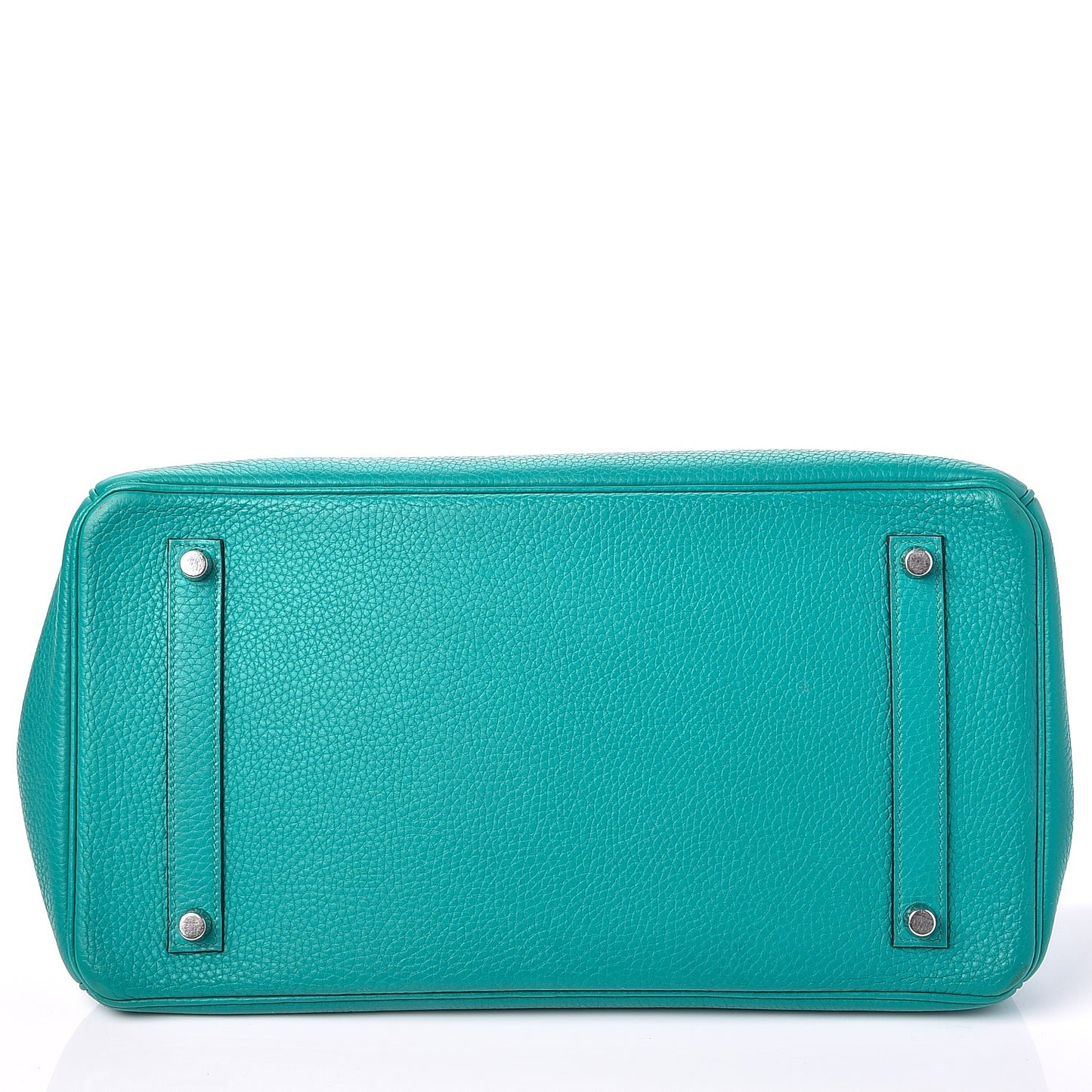 Taurillon Clemence Birkin 35 Bleu Paon