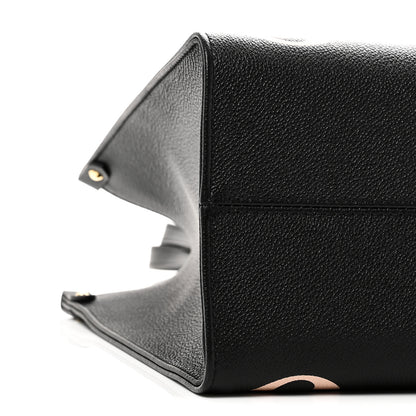 Louis Vuitton Empreinte Monogram Giant Onthego MM Black Beige 8 of 10
