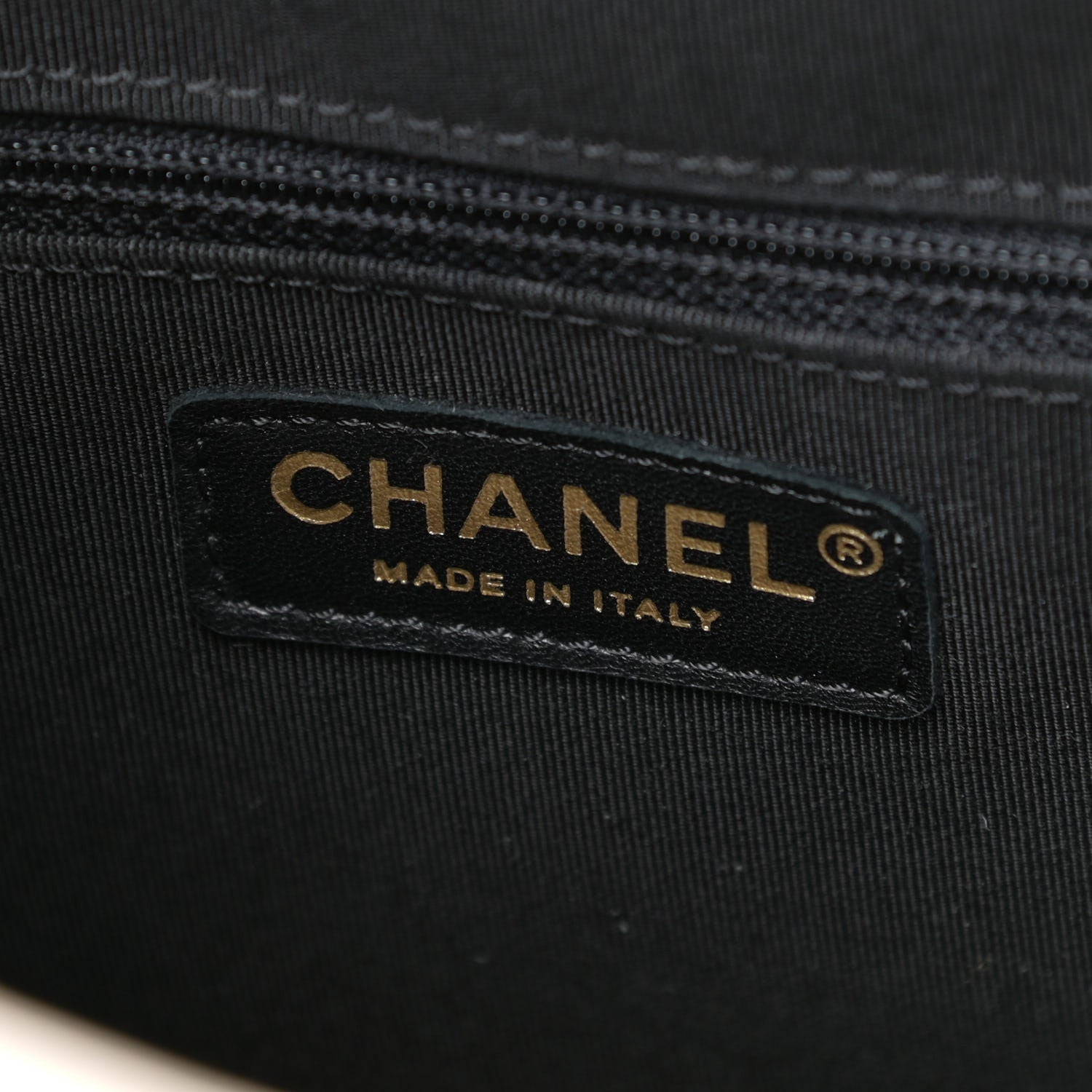 Chanel Calfskin Stitched Large Button Up Hobo Ivory Black 7 of 14