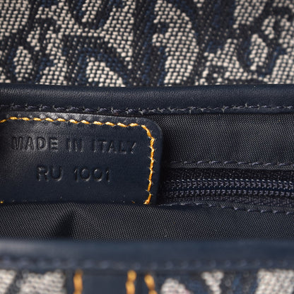Christian Dior Monogram Saddle Bag Blue 7 of 7