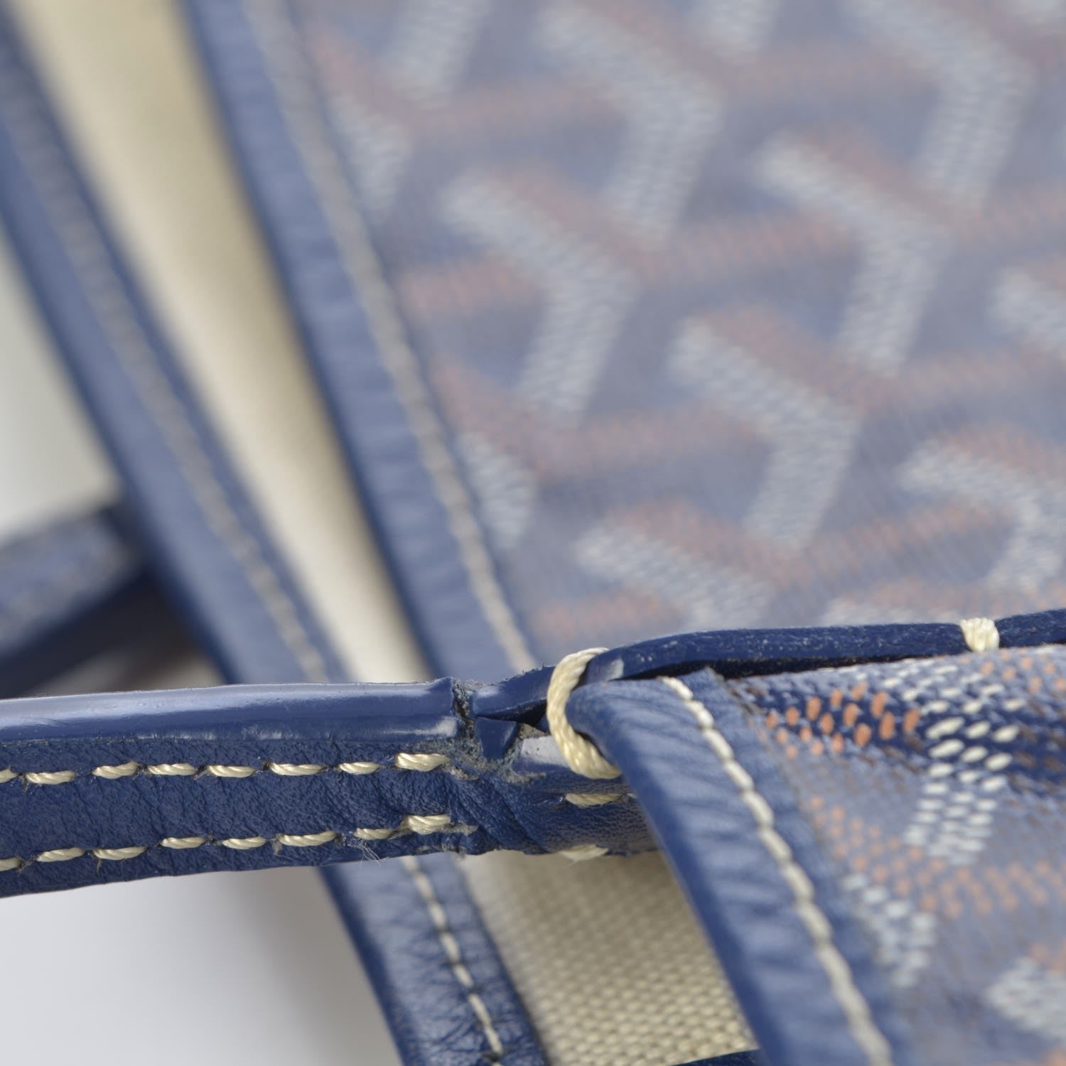 Goyard Goyardine Saint Louis GM Navy 16 of 18