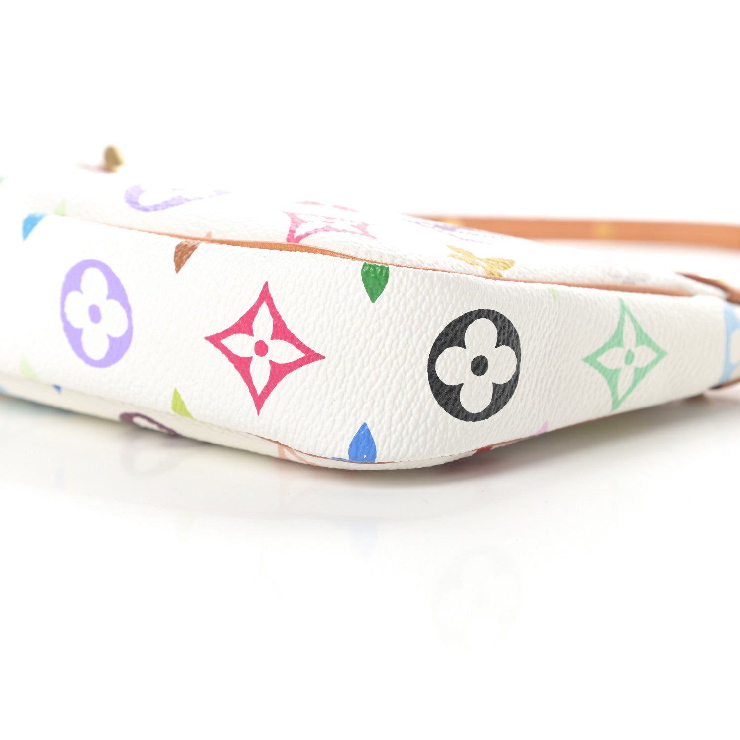 Louis Vuitton Monogram Multicolor Pochette Accessories White 11 of 11