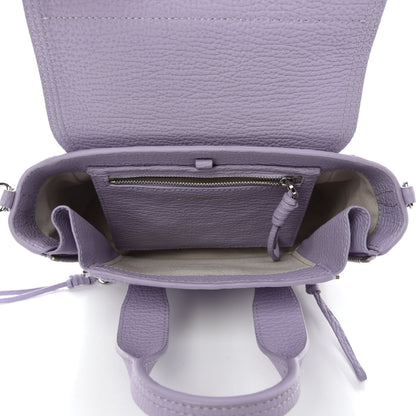 3.1 Phillip Lim Textured Calfskin Mini Pashli Satchel Lilac 5 of 15