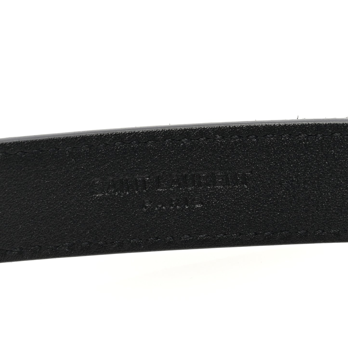 Suede Calfskin Monogram Square Buckle Belt 85 34 Black