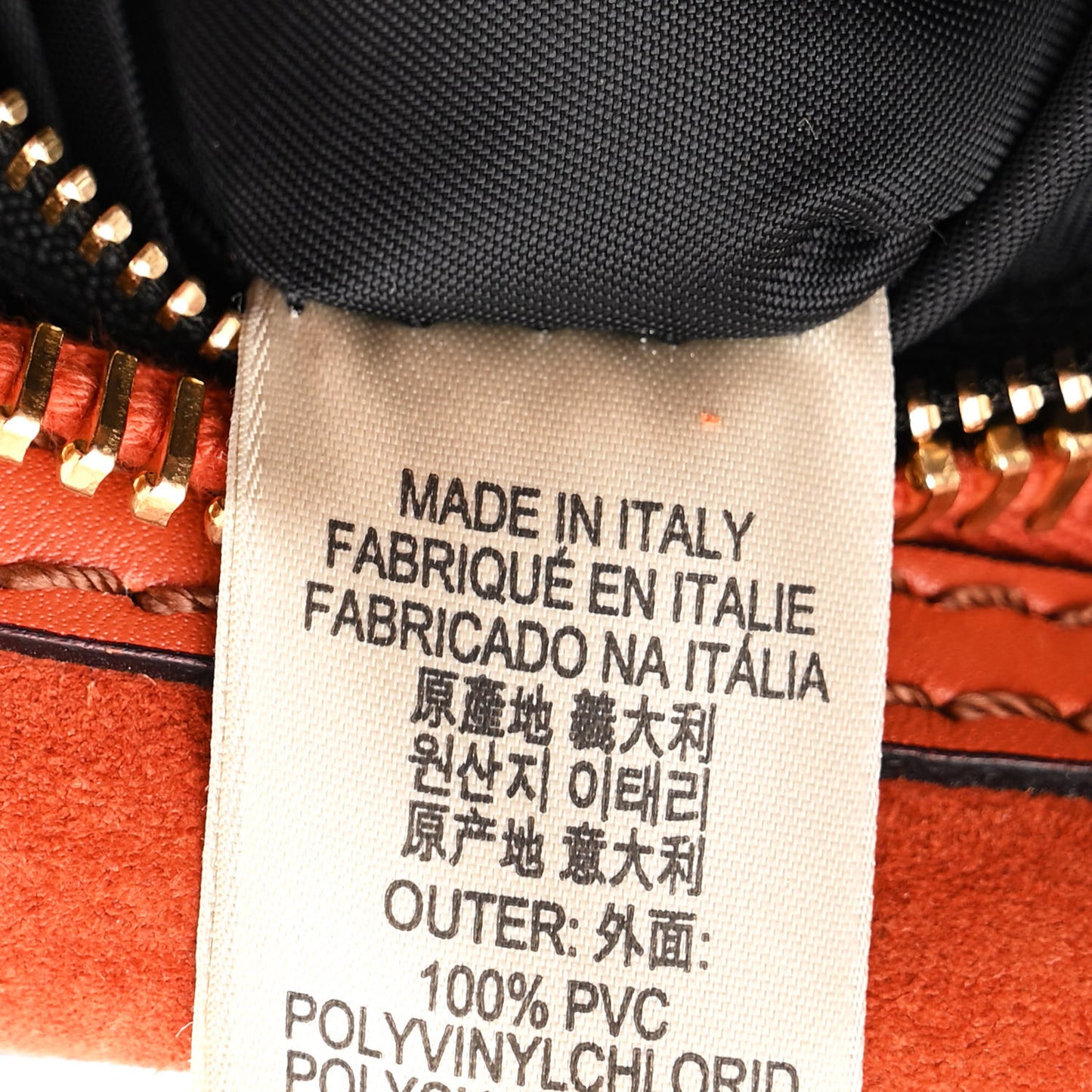 Haymarket Check Suede Prorsum Tassel Shrimpton Bag Tangerine