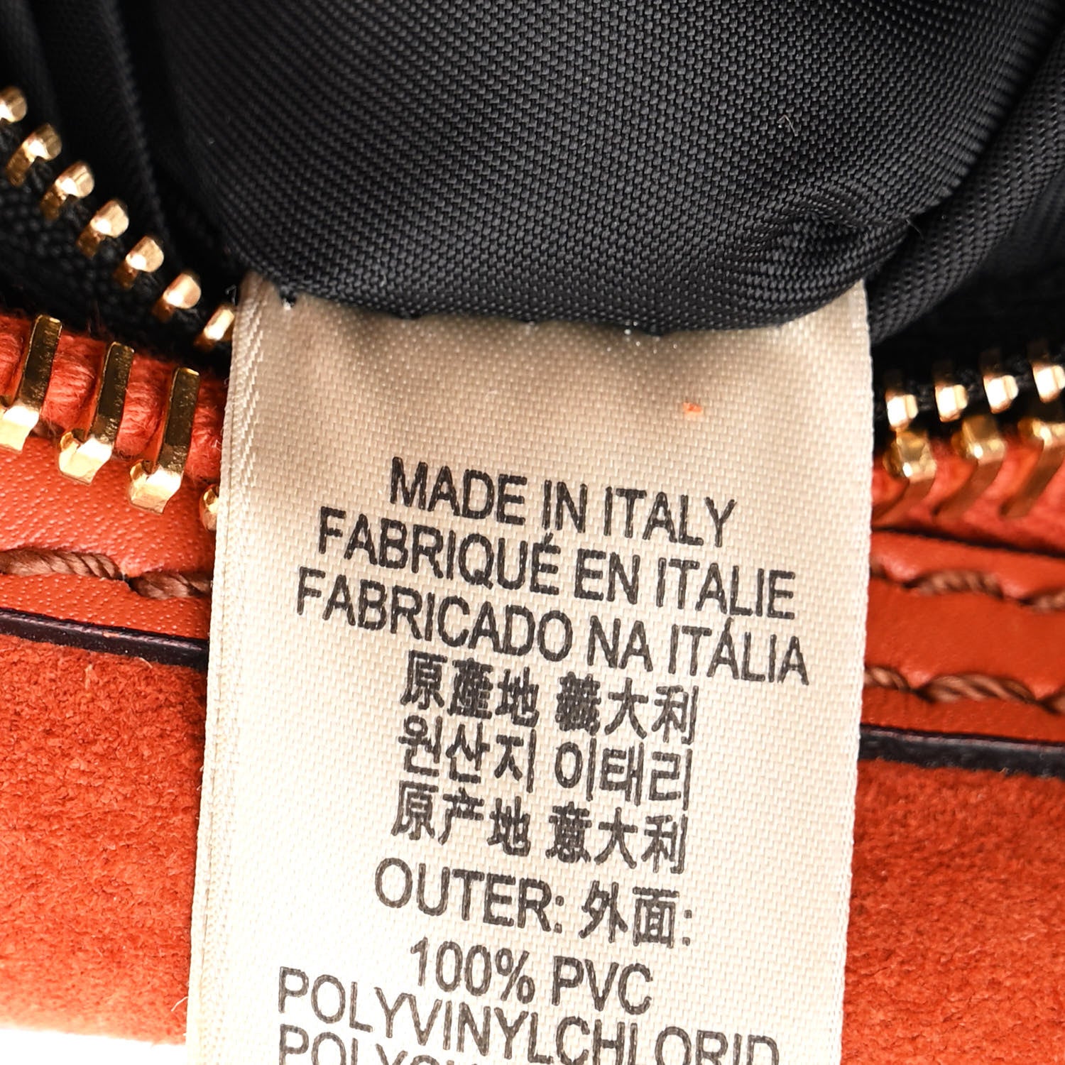 Burberry Haymarket Check Suede Prorsum Tassel Shrimpton Bag Tangerine 7 of 11
