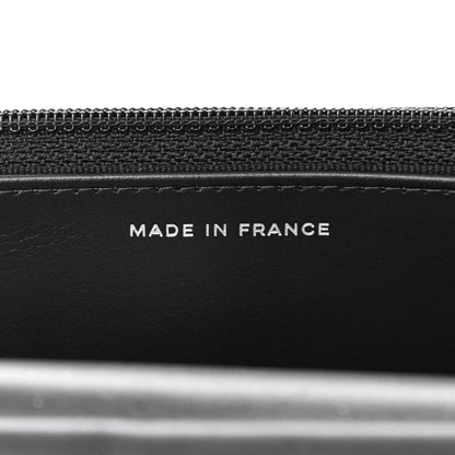 Chanel Caviar Quilted Boy Wallet On Chain WOC Black 7 of 14